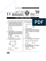 Class: 5 Sample Questions