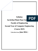 SPPU SE Computer Engineering 2015 Pattern Course Syllabus