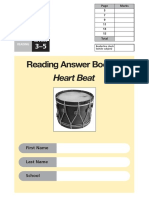 Reading Answer Booklet: Heart Beat