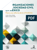 Las Organizaciones de La Sociedad Civil en México