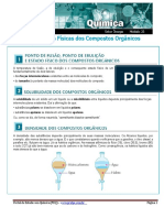 Propriedades Físicas Dos Compostos Orgânicos