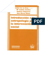 Capitulo 2 - Introducción A La Antropologia para La Intervencion Social