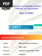 Special Economic Zones: Role of MIDC