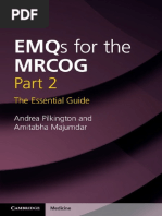 EMQs For The MRCOG Part 2-The Essential Guide