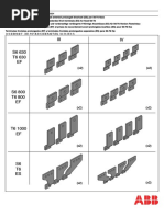 III IV: 加长前接线端子（EF) 和扩展加长前接线端子 (ES) S6-T6 固定式