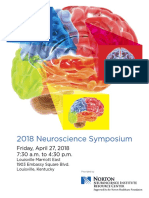 2018 Neuroscience Symposium: Friday, April 27, 2018 7:30 A.M. To 4:30 P.M