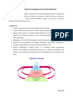 National Guidelines For Formulation of State Pig Breeding Policy India