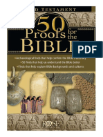 Pamphlet: 50 Proofs For The Bible: Old Testament