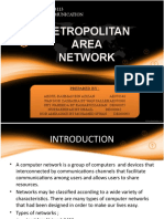 Metropolitan Area Network: BEE 4113 Digital Communication