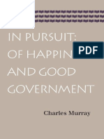 (Charles Murray) in Pursuit of Happiness and Good