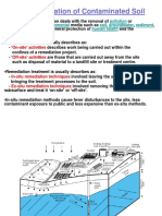 Remediation of Contaminated Soil