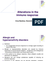 Alteration in Immune Response