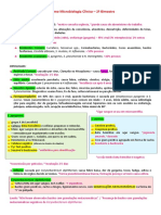 Resumo Microbiologia Clínica - 2º Bimestre