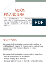 Evaluación Financiera