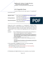 10-02 'Complement' of Appositive Nouns and Adjectives