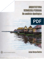 Arquitectura Vernacula Peruana - Un Analisis Tipologico - Jorge Burga Bartra