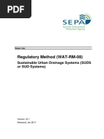 Wat RM 08 Regulation of Sustainable Urban Drainage Systems Suds