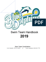 2019 Swim Team Handbook PDF