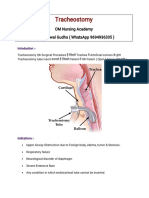 Tracheostomy