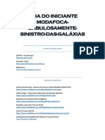 Guia Do Iniciante Modafoca Cabulosamente Sinistro Das Galaxias