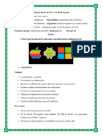 Ventajas y Desventajas de Los Sistemas Operativos