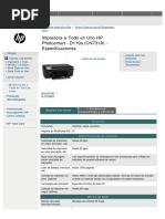 HP Photosmart D110a CN731A Spec PDF