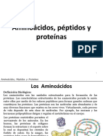 Aminoacidos y Proteinas