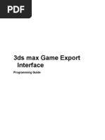 3ds Max Game Export Programming