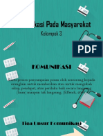 Komunikasi Pada Masyarakat