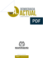 La Democracia Integral Como Derecho Fundamental y La Ruptura Del Orden Constitucional Que Amenaza El Sistema Democrático en Venezuela - Revista Democracia Actual - Jesús Caldera Ynfante, PhD.