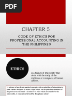 Code of Ethics For Professional Accounting in The Philippines