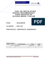 Manual de Instalacion Msan y Dslam Alu Final 30 05 3013 PDF