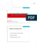 Advance Building Technology: Overview & Substructure