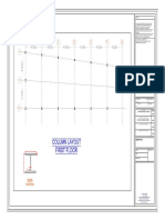 Column Layout First Floor: A B C D E F G