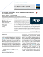 A Conceptual Framework For Tackling Knowable Unknown Unknowns in Project Management 2014 Journal of Operations Management