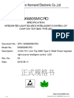 SK6805-2427 LED Datasheet PDF