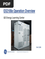 EX2100e Operation Overview: GE Energy Learning Center