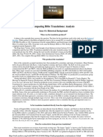 Comparing Bible Translations Analysis 1 - Web - Archive.org Web 20071012184943 HTTP Faith - Propadeu