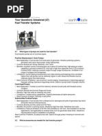 Earth Safe: Your Questions Answered (47) Fuel Transfer Systems