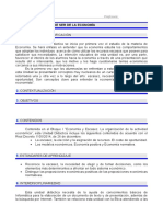 UD 1 - La Razón de Ser de La Economía