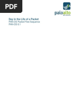 Day in The Life of A Packet: PAN-OS Packet Flow Sequence PAN-OS 6.1