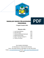 Makalah Kasus Pelanggaran Ham Di Indonesia