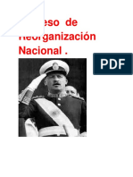 Proceso de Reorganización Nacional