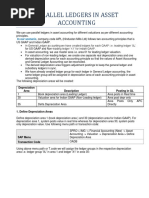 Parallel Ledgers in Asset Accounting