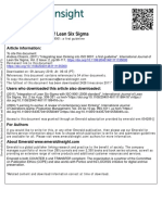 Integrating Lean Thinking Into ISO 9001 - A First Guideline