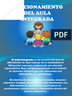 Funcionamiento Del Aula Integrada