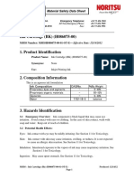 Ink Cartridge (BK) (H086075-00) : Material Safety Data Sheet