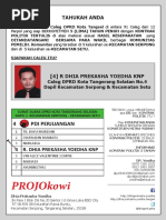 Kontrak Politik Caleg DPR PDF