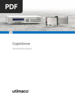 CryptoServer Manual Systemadministrators