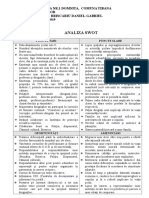 Analizaa Swot - Comisia Dirigintilor